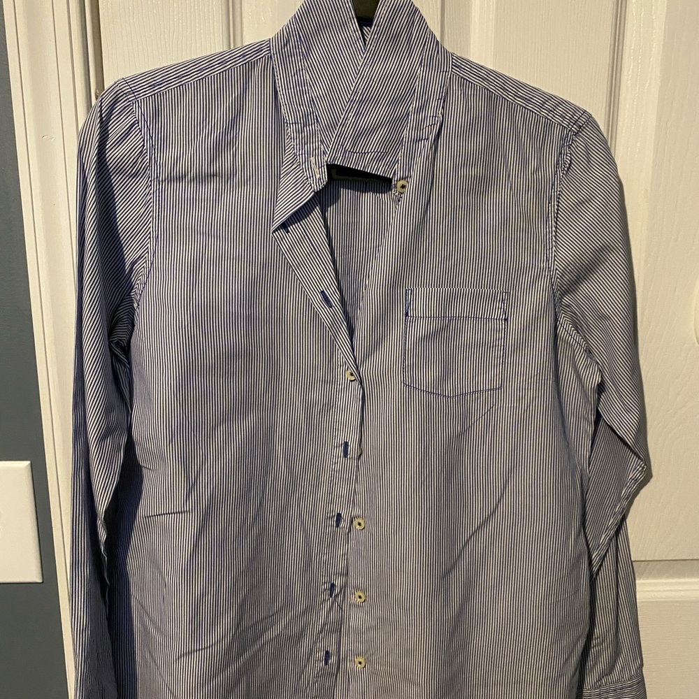 GAP Blue Casual Button Down Shirt